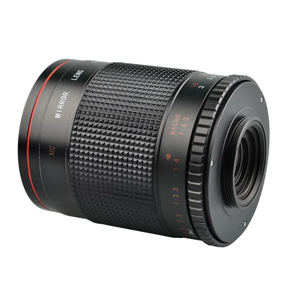 F 500 мм F/8 телефотографический объектив для камеры с зеркальными линзами D3100 D3200 D3300 D3400 D5100