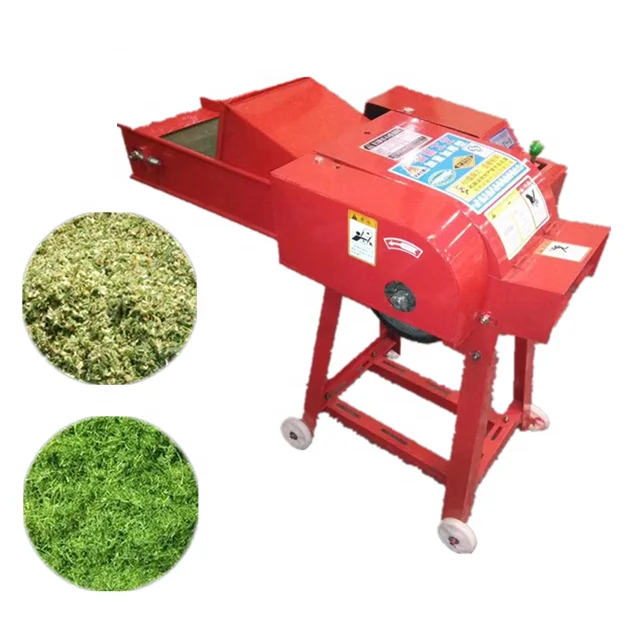 Gasoline engine driven grass cutter/small chaff cutter/animal fodder cutting machine