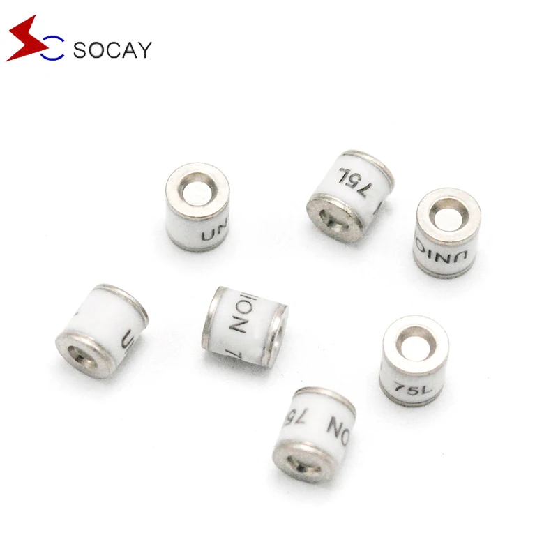 GDT Axial Lead Wire Surge Arrester 2 Electrode 0.5KA Gas Discharge Tubes UN1206-150ASMD