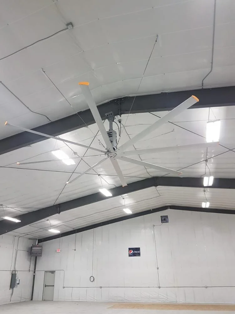 16-футовый Электрический промышленный вентилятор HVLS