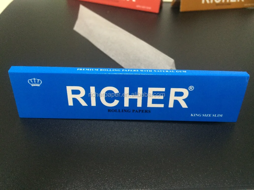 Natural Cigarette Rolling Paper 110mm Unrefined Rolling Paper