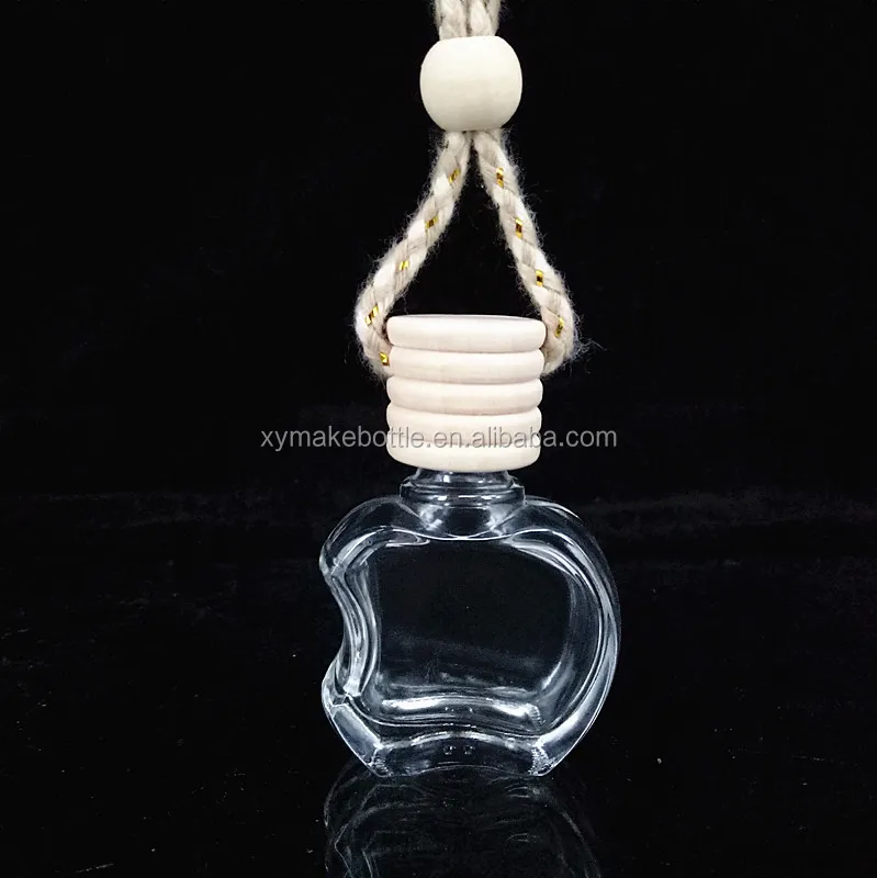hello kitty hanging car perfume bottle with wood cap