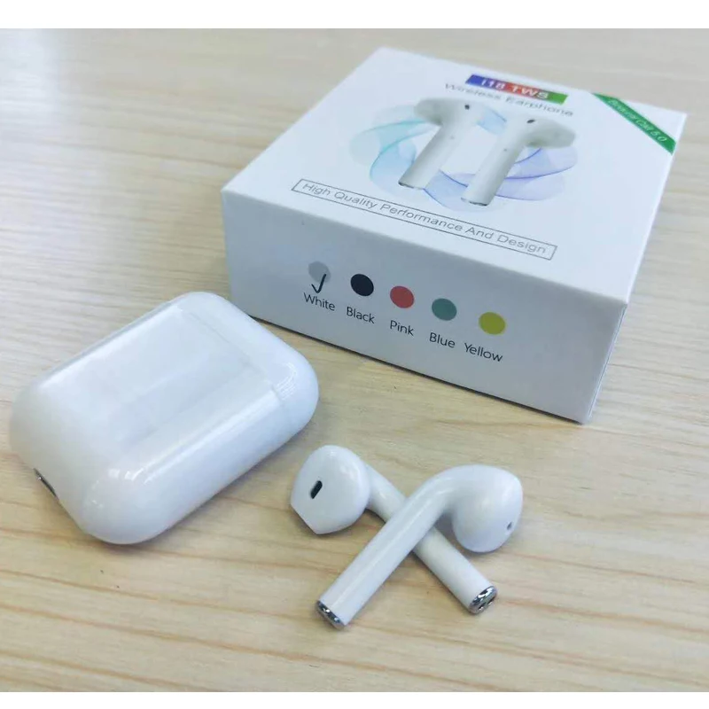 
2019 Latest Fashionable Good Quality Wireless i18 for iPhone and for Android 