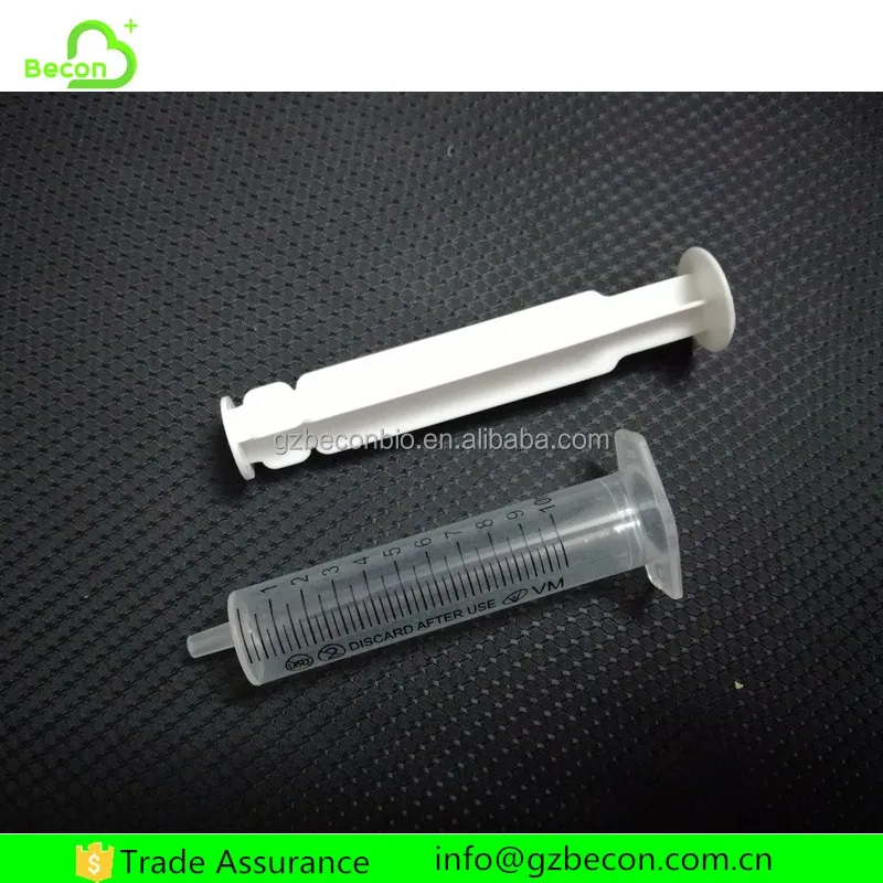 Medical Plastic Sterile 10ML Food Syringes and Needles Disposable