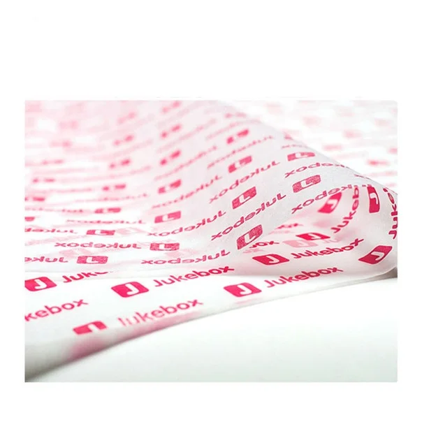 Black wrapping tissue paper for rose bouquet/custom printed wrapping grape wine bottle tissue paper