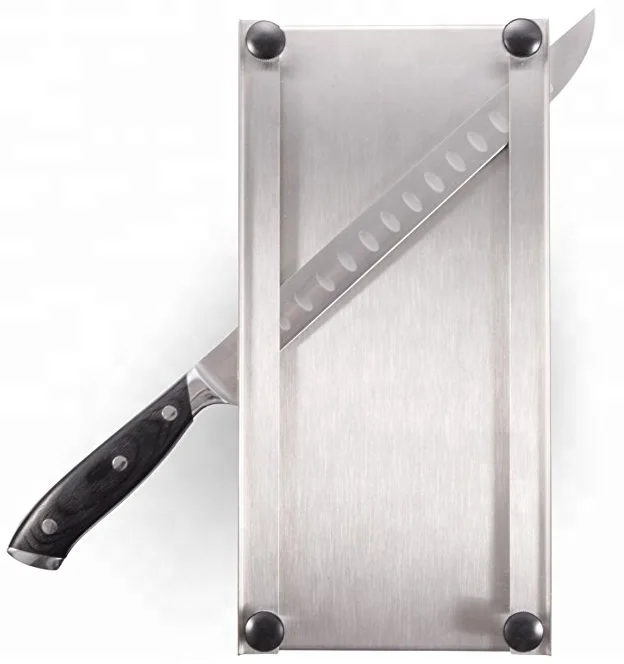 Home kitchen use stainless steel jerky cutting board