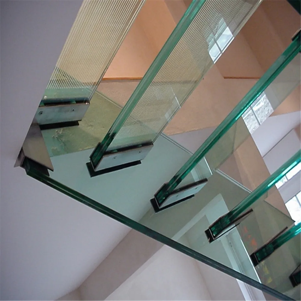 8+8+8mm 10+10+10mm 12+12+12mm 15+15+15mm 19+19+19mm Safety Triple Tempered Toughened Laminated Floor Glass Supplier