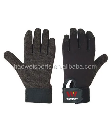 
3mm CR Neoprene diivign glove for hunting fishing , surfing gloves for water sporting,Palm printing for anti slip 