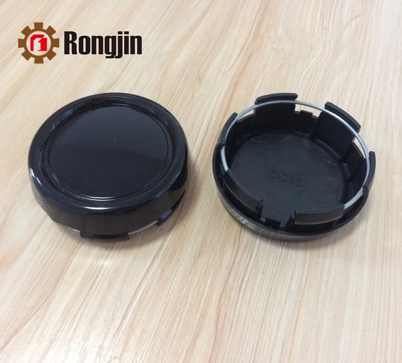 
ABS 79.2mm 6 Lug Black Wheel Hub Cap Center 