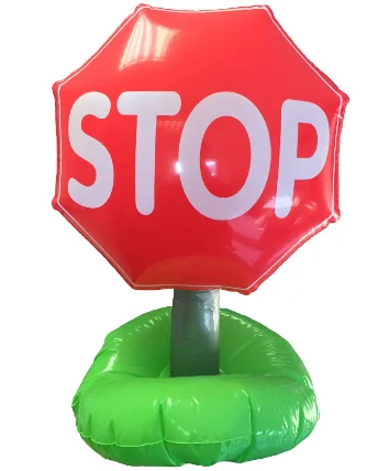 New design road safety sign PVC inflatable traffic cone