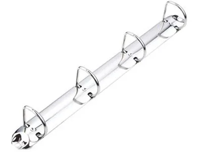 Made in china wholesale Notebooks Binder, A5 A6  D shape 4 ring binder clip