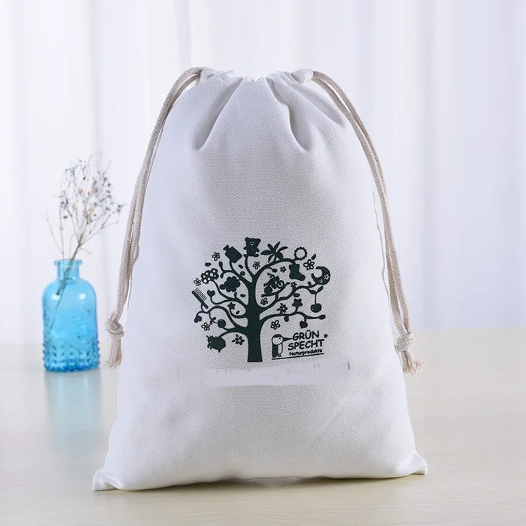 
Natural Muslin Cotton Bag For Candle Packaging 
