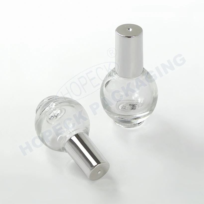 
Ball Shape Glass Custom Design Empty Nail Polish Bottle Wholesale 10ml 