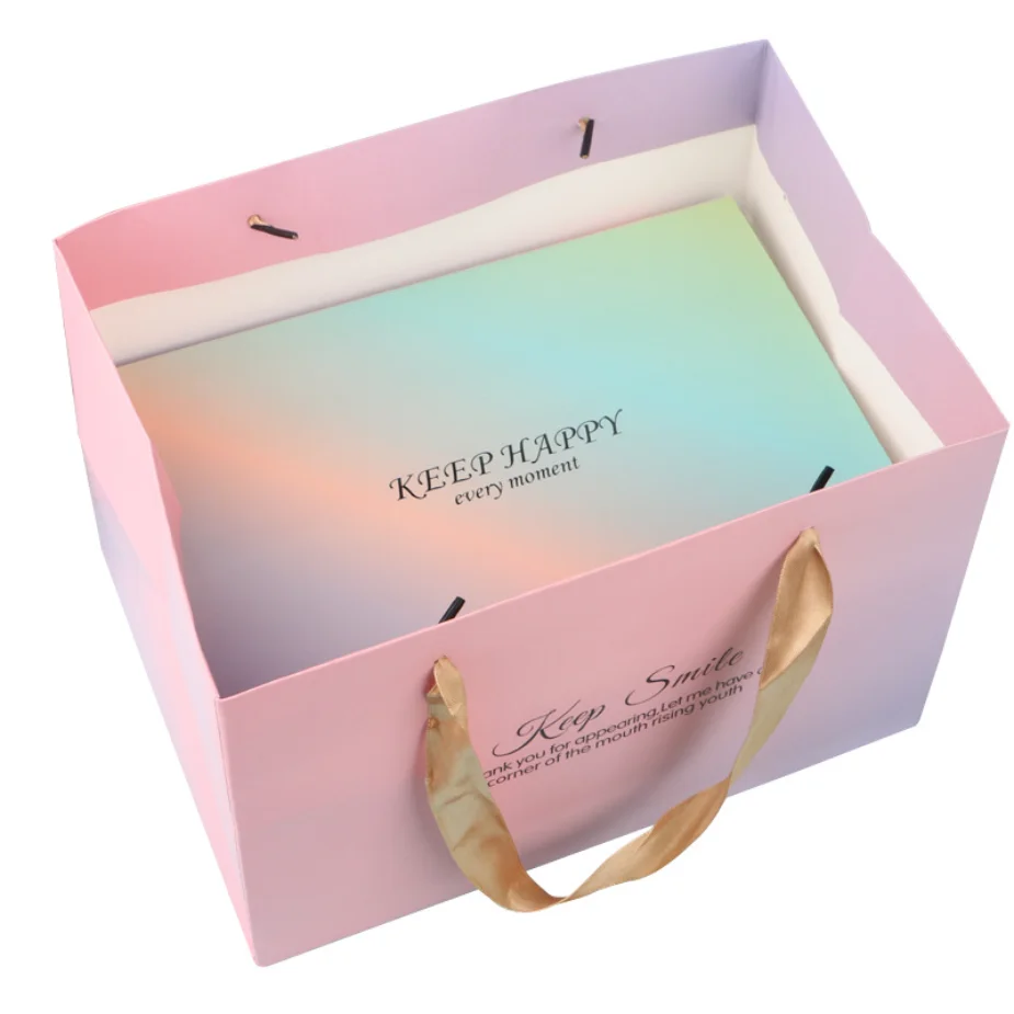 Small MOQ 6 Dividers Cheesecake Cupcake Paper Box Cake Drawer Box With Bag