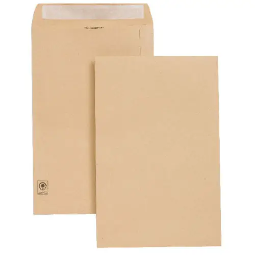 Open Manilla Peel and Seal 120gsm Envelope 353x229mm