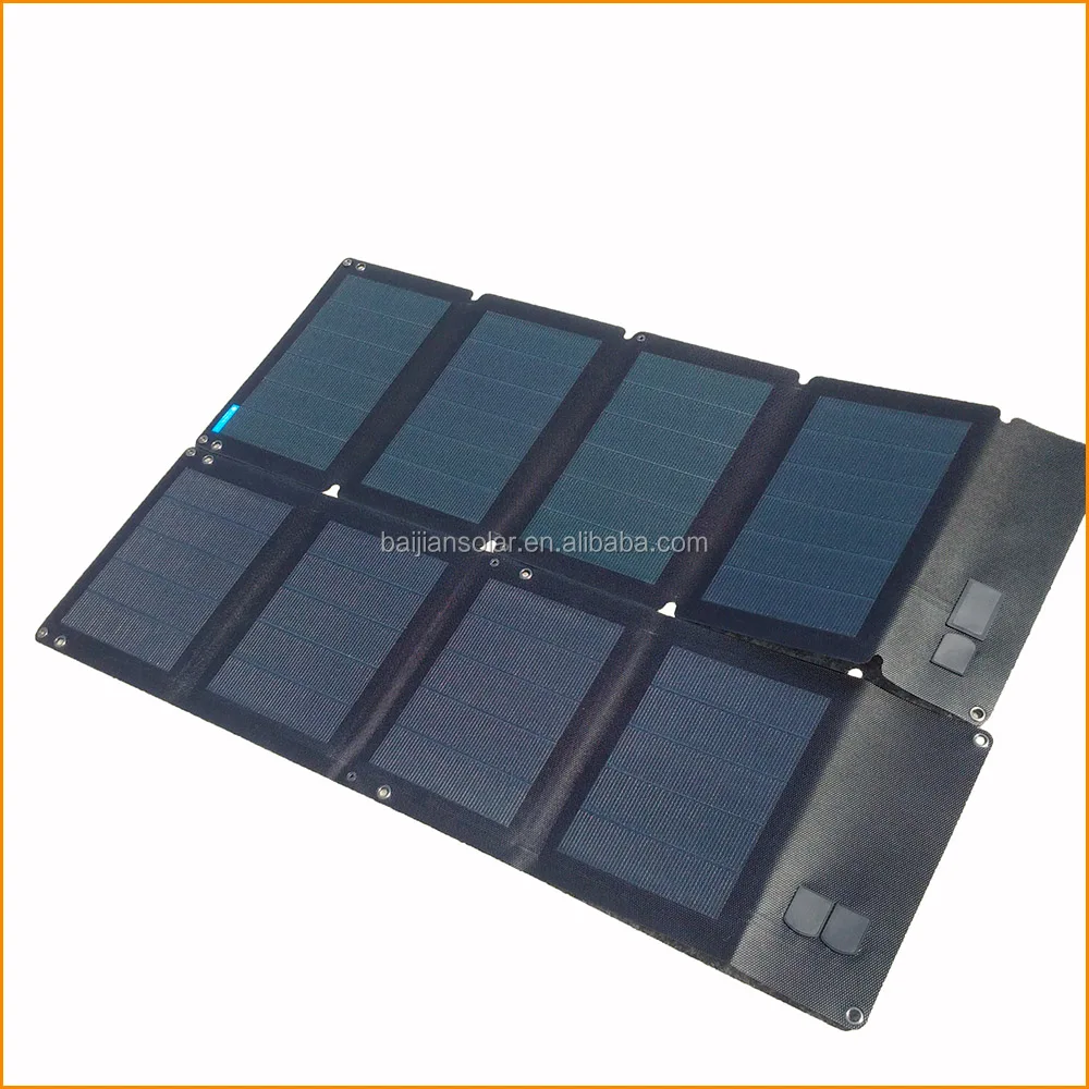 Flexible Solar Laptop Charger For Charging Laptop Emergency Battery Lighting
