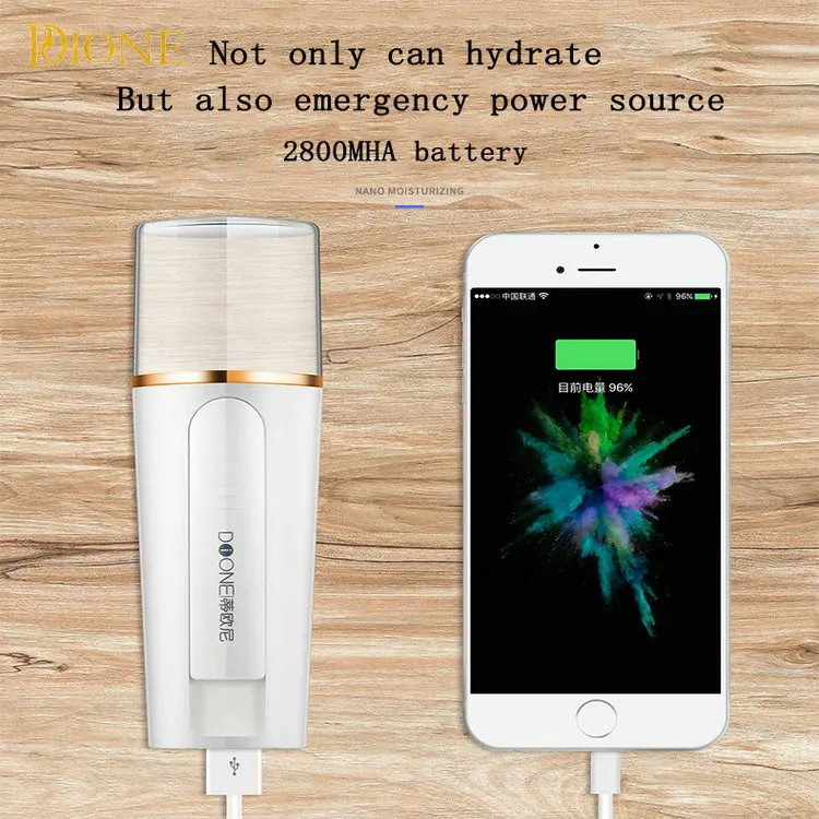
Skin Care Beauty Portable Handheld Rechargeable Nano 20ML Mini Facial Steamer professional 