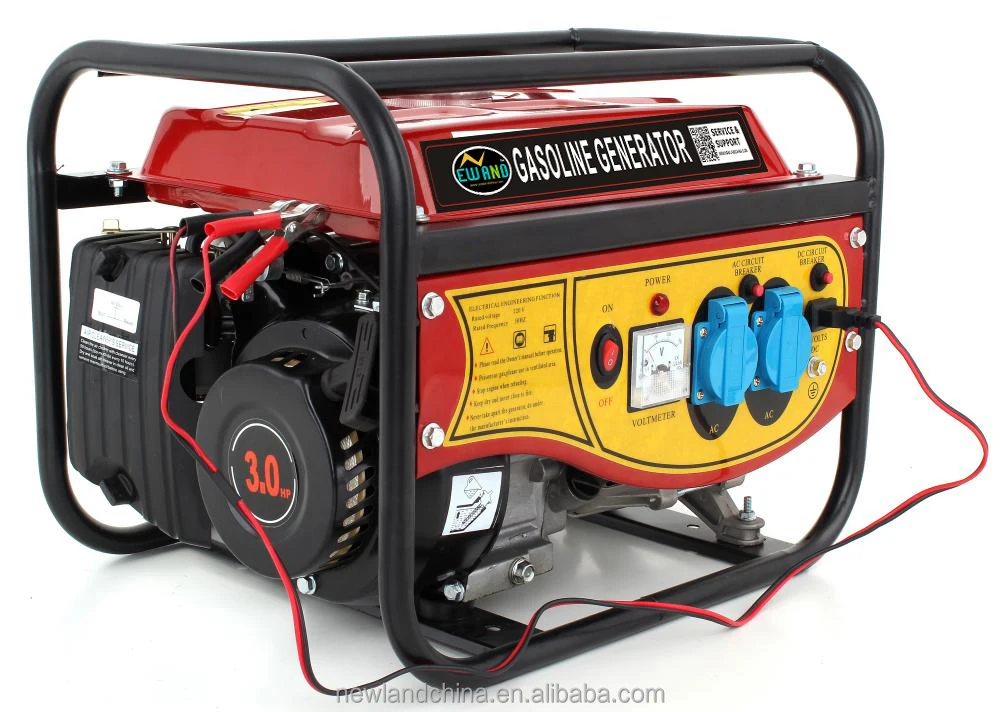 850 Вт 2.5HP Бензиновый Генератор С Воздушным Охлаждением NL1500F