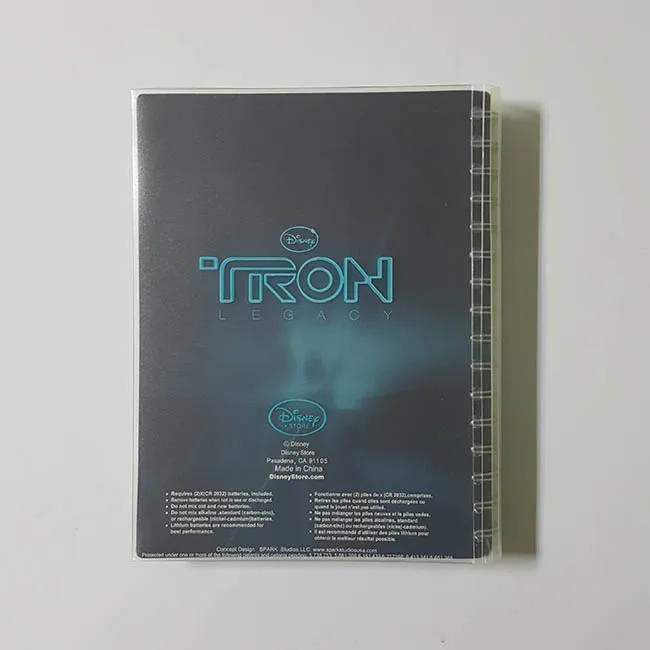 
Hot selling lighting up office stationary gift journal 