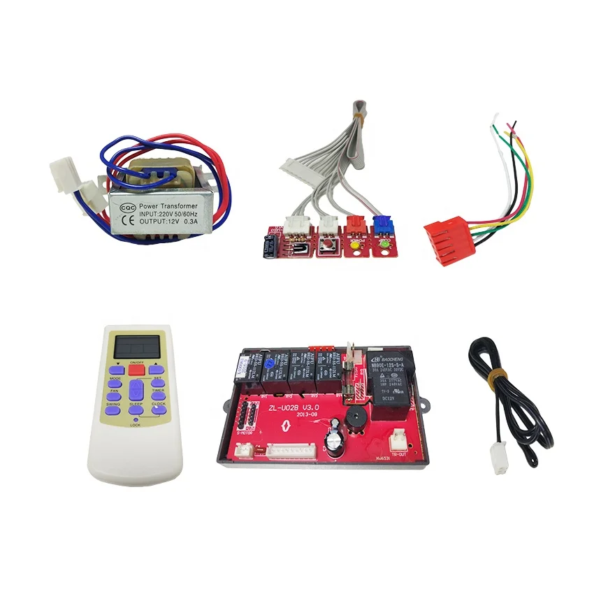 High quality chips economical universal ac compressor air conditioner remote control pcb board system