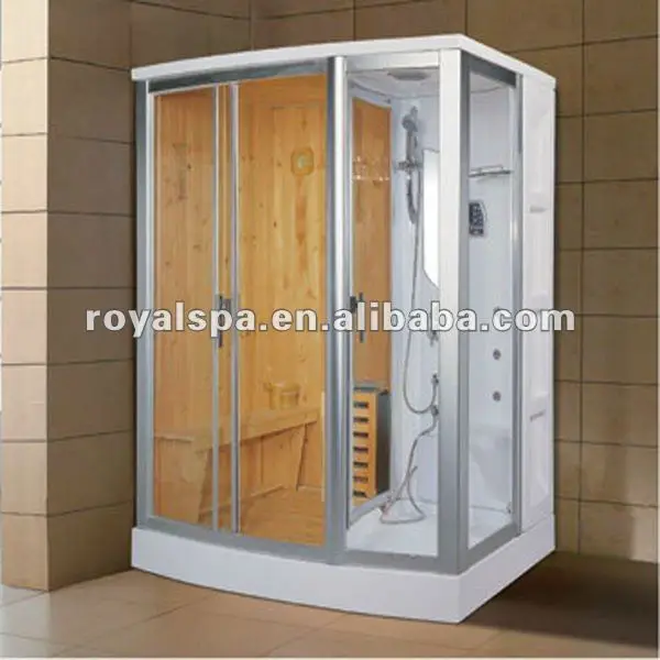 
2012 new arrival sauna and steam combined room 