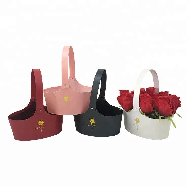 Elegent Different Colors Rose Flower Gift Box