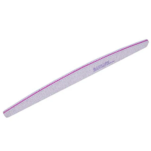 professional half moon zebra nail file emery board nail file