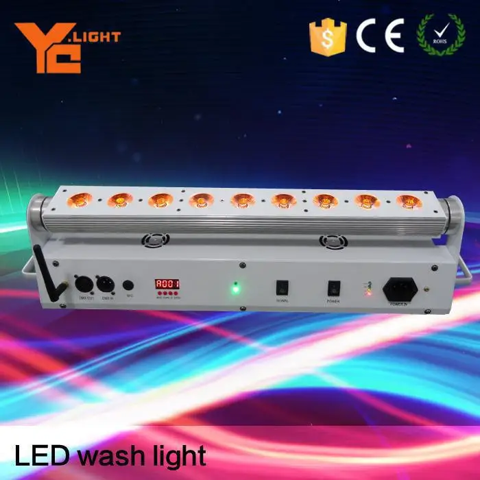 Тестирование производитель 4 цифровой из светодиодов дисплей гамма из светодиодов мыть бар свет