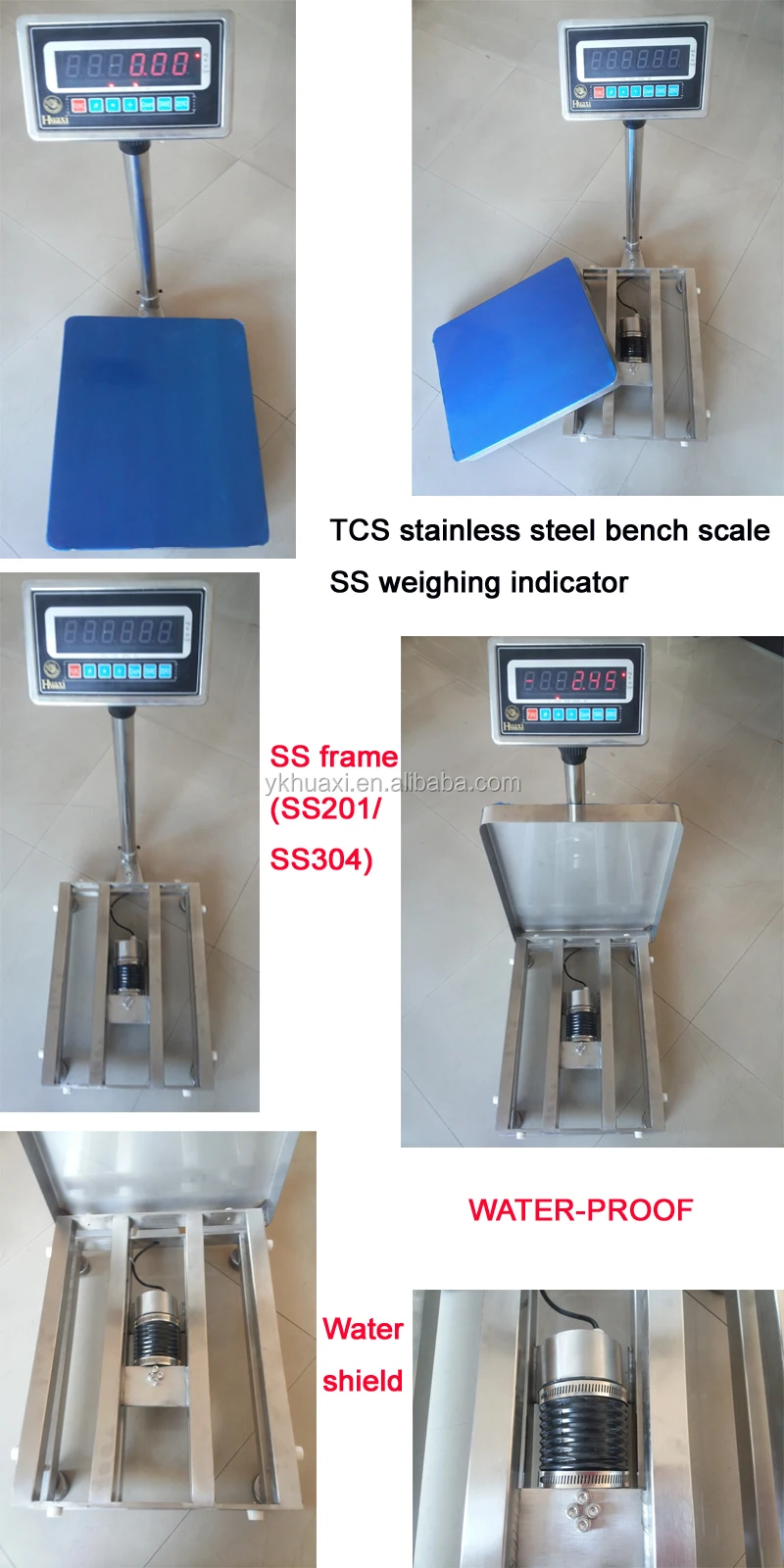 100kg/150kg/300kg/500kg/800kg/1000kg digital platform scale weighing scales