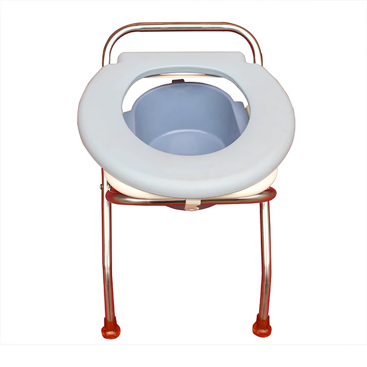Cheapest plastic commode chair patient toilet chair
