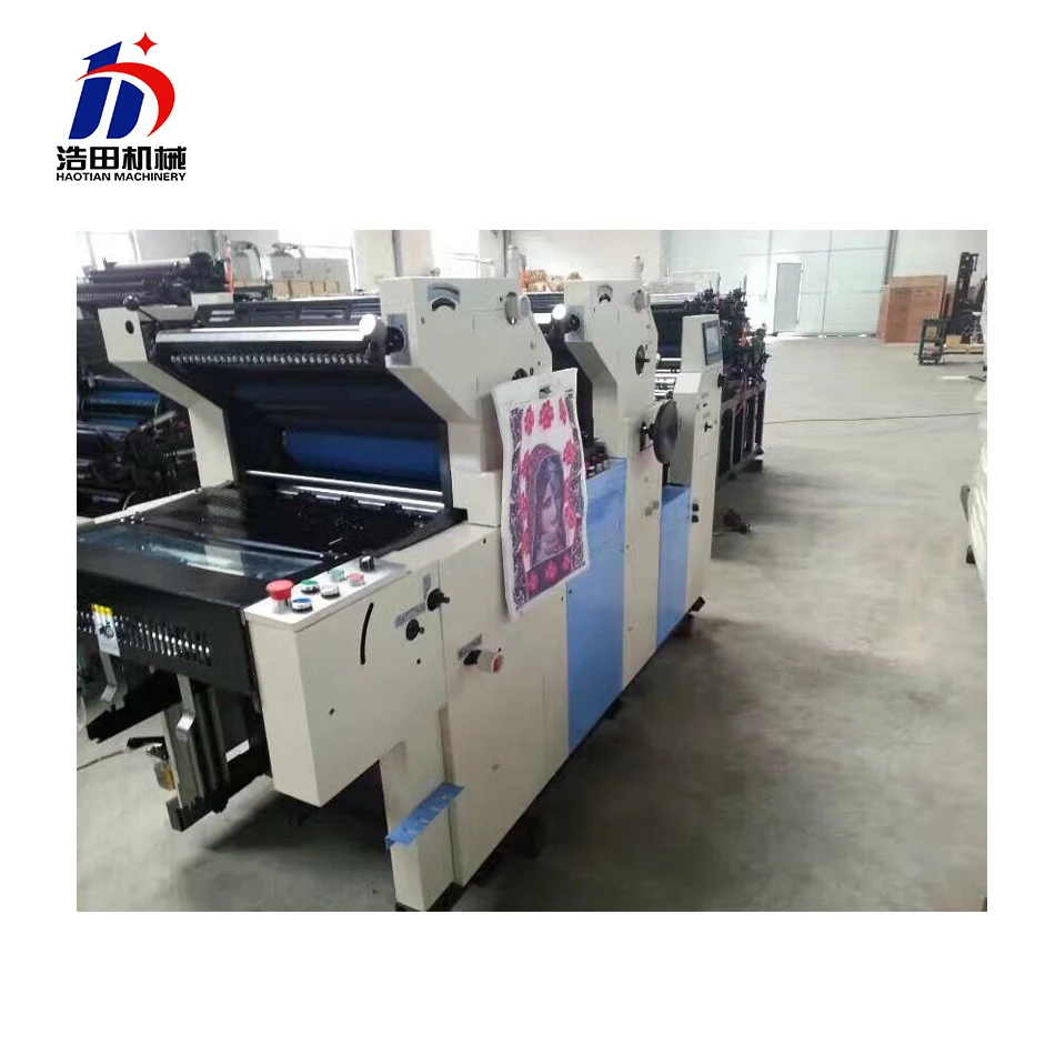 HT256IIS well designed  offset printing machine satellite model two color