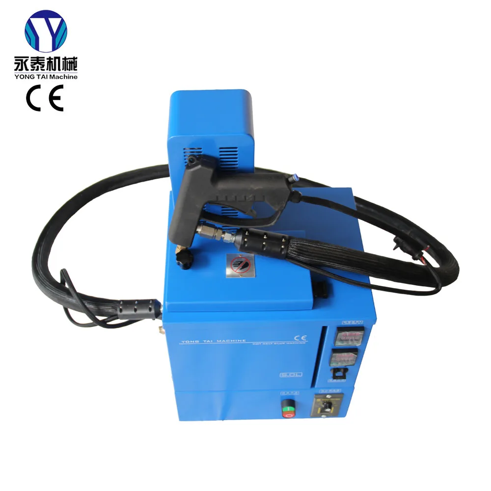 five kilograms hot melt glue machine with hose and handle gun