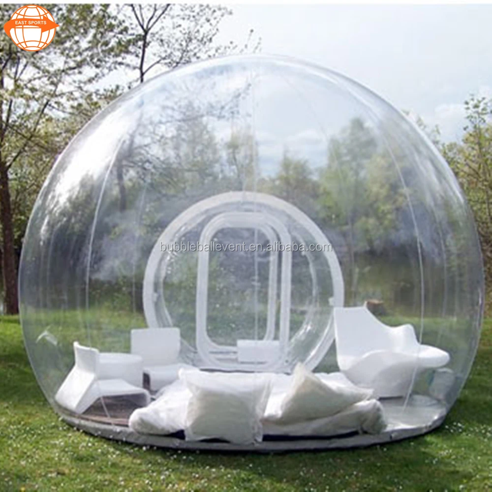 Открытый Гигантский иглу надувные события приют ясно палатка для наружных и кемпинг