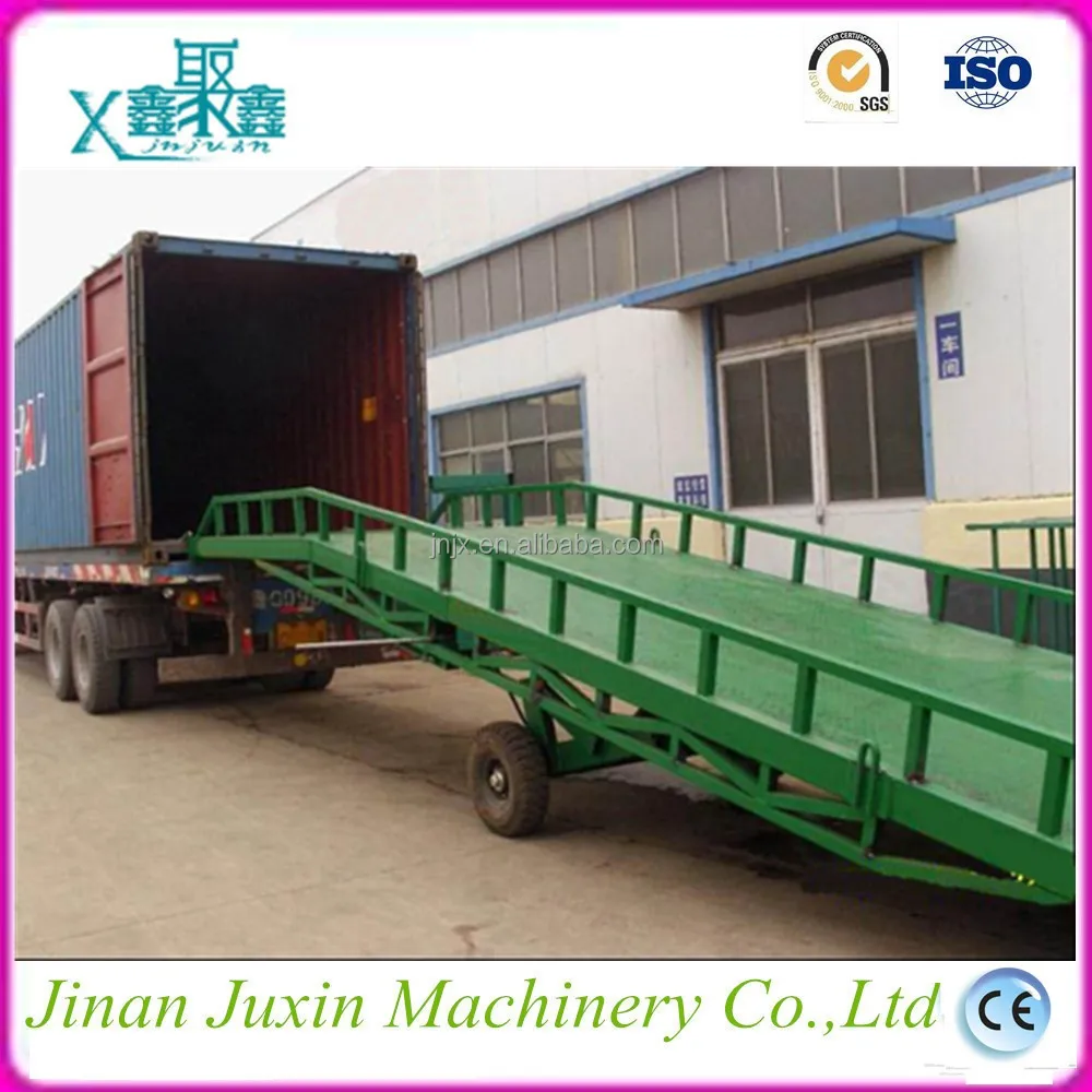 CE mobile heavy duty docking platform with hydraulic jacks