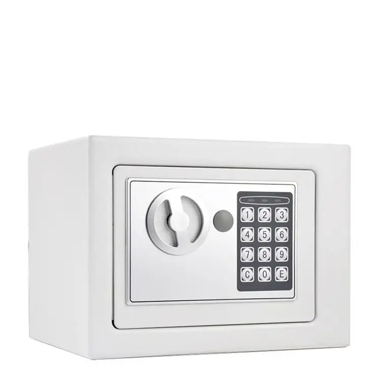 Small Strong Metal Locker Mini Security Safe Money Box