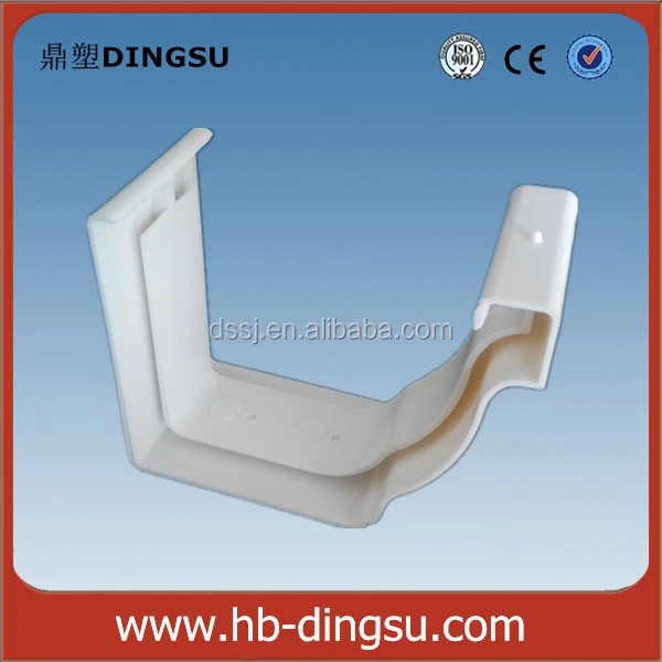 Cheap vinyl downspouts and gutters for roof plastic rain gutter