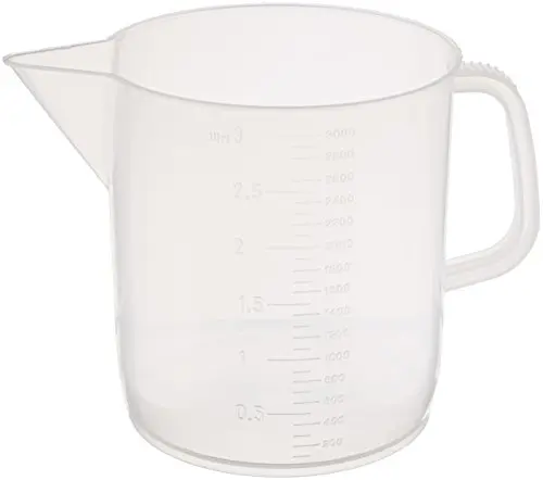 all size 5liter  20 liter 25ml 50ml 100 ml  250ml  250 ml 500ml 1000ml  2000ml  disposable plastic measuring beaker for med