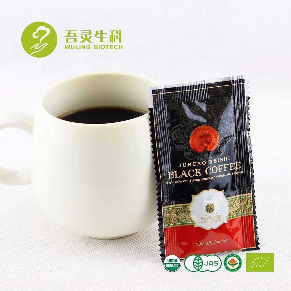 good taste sachet reishi black instant coffee for distributors