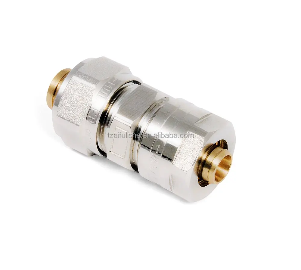 
Made in China Brass Compression Tube Fitting, Adapter, Tube Fittings, Chrome plated Union 