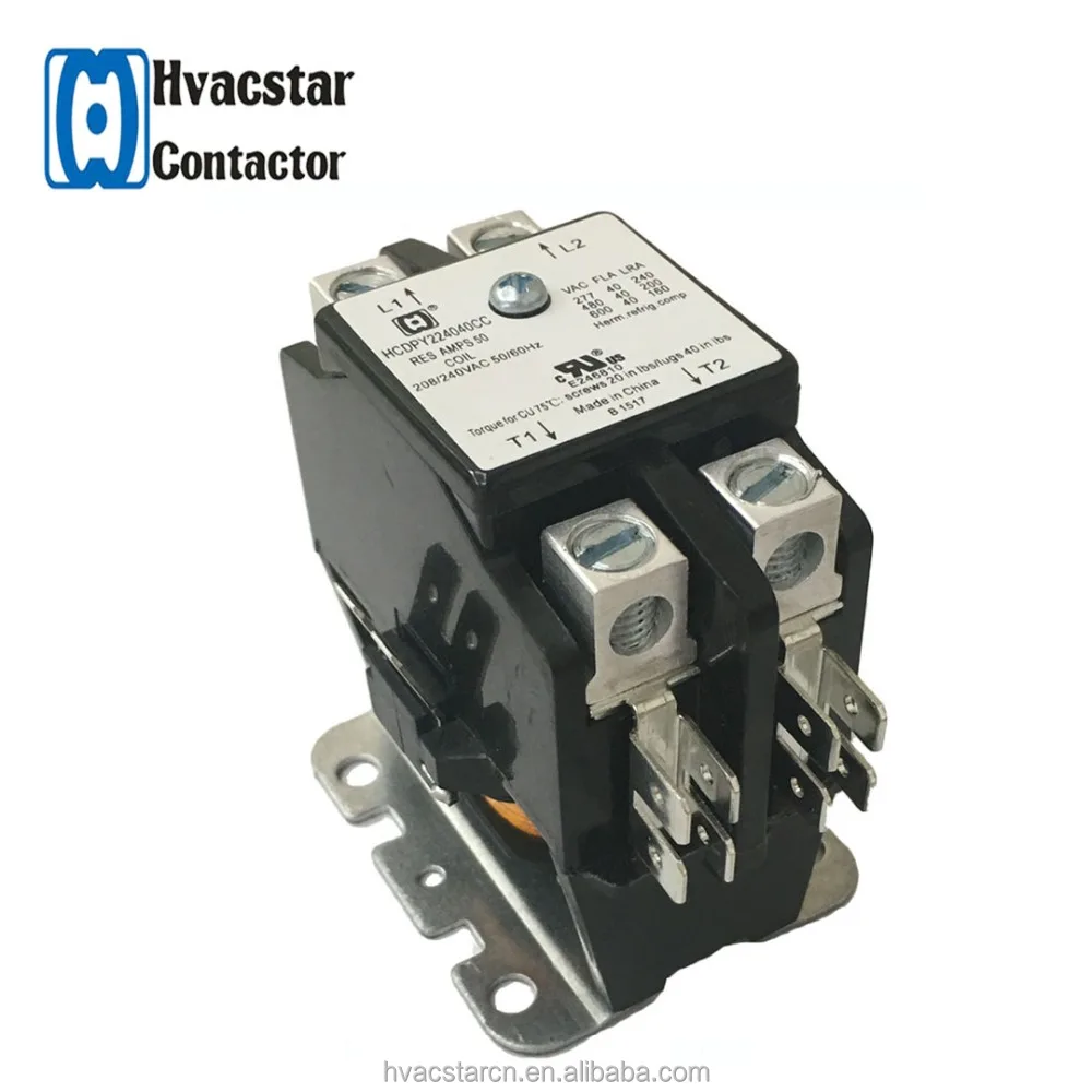 Лучший продавец hcdpy 2 полюса 40A 120 В определенной цели Контактор ac