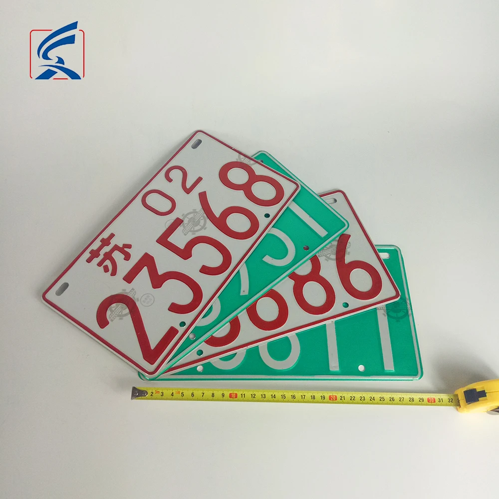 OEM обслуживание номерные знаки автомобиля с отражающей пленкой заказной номерной знак