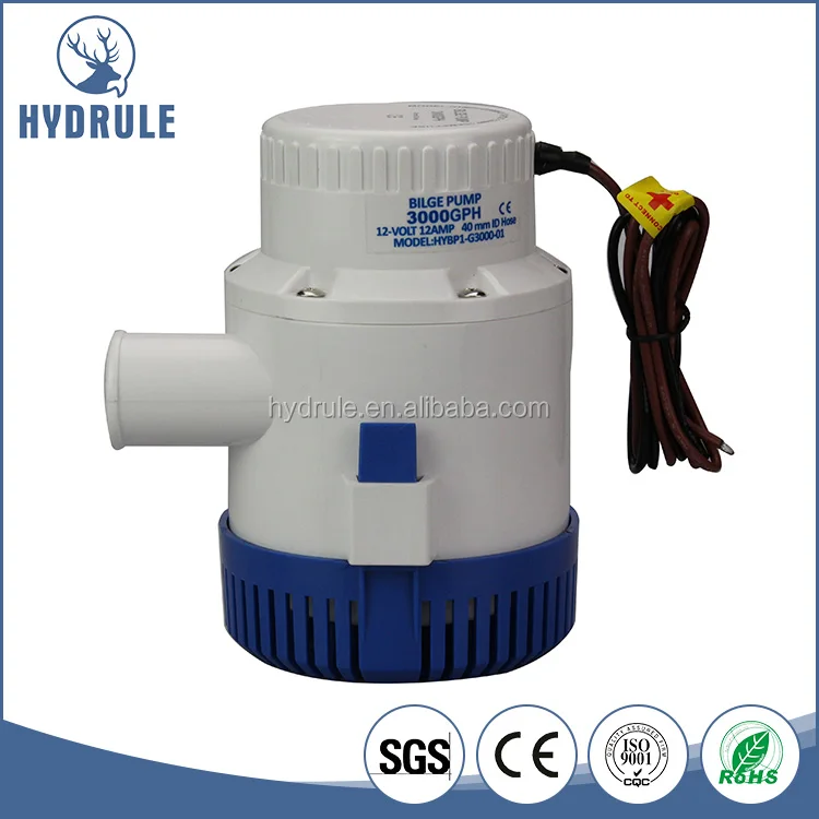 Hydrule морской 3500 морской откачивающий насос с использованием геотермальной энергии (3500-GPH, 12 Вольт)