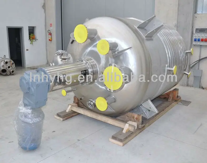Double Jacketed Stirrer Tank Reactor