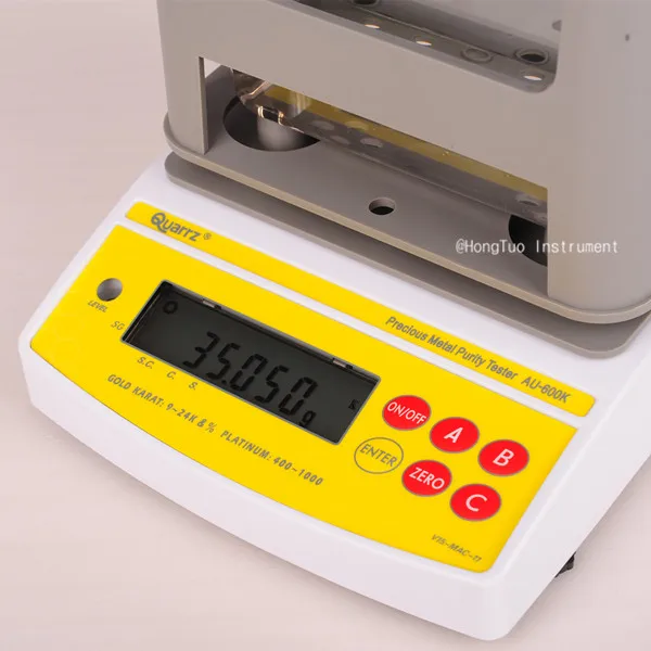 Digital Electronic Archimedes Gold Tester Machine , Densimeter for Gold , Gold Purity Densitometer