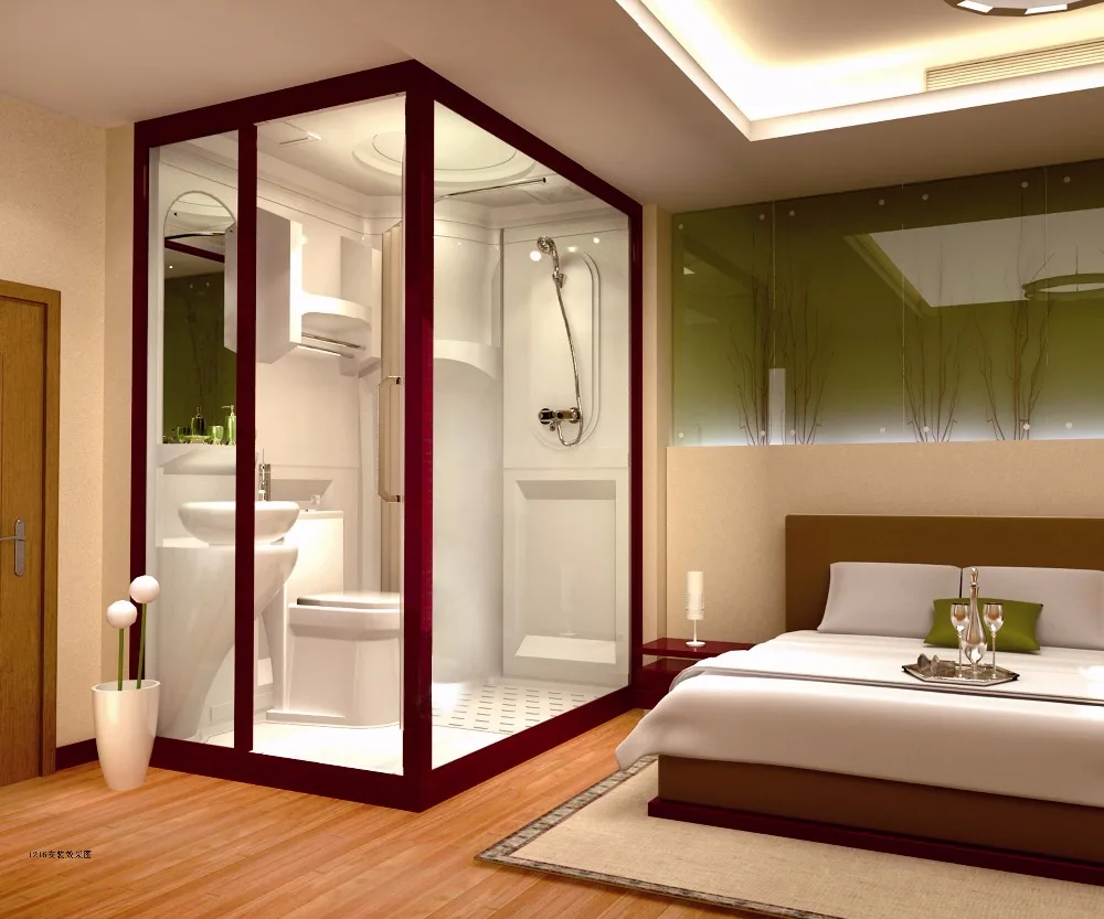 AST prefab caravan modular bathroom toilet unit shower POD