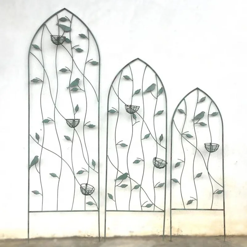 Decorative Garden Iron Fence trellis railings