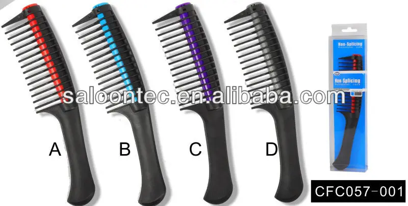Professional Anti Splicing Roller Comb,Hair Dyeing Comb