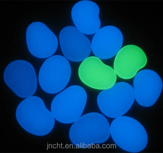 
glow in the dark garden pebble stone 