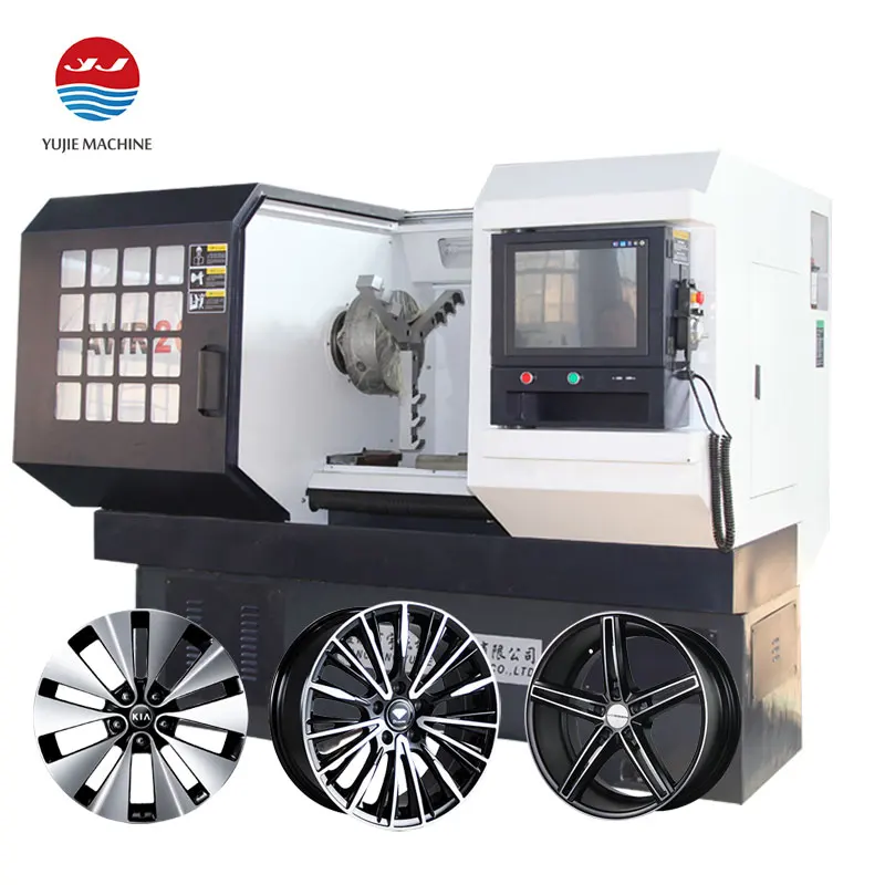 
2020 new Alloy Wheel Rim Repair/New CNC Wheel Lathe Machine Specification AWR26 Only 1 hour training 