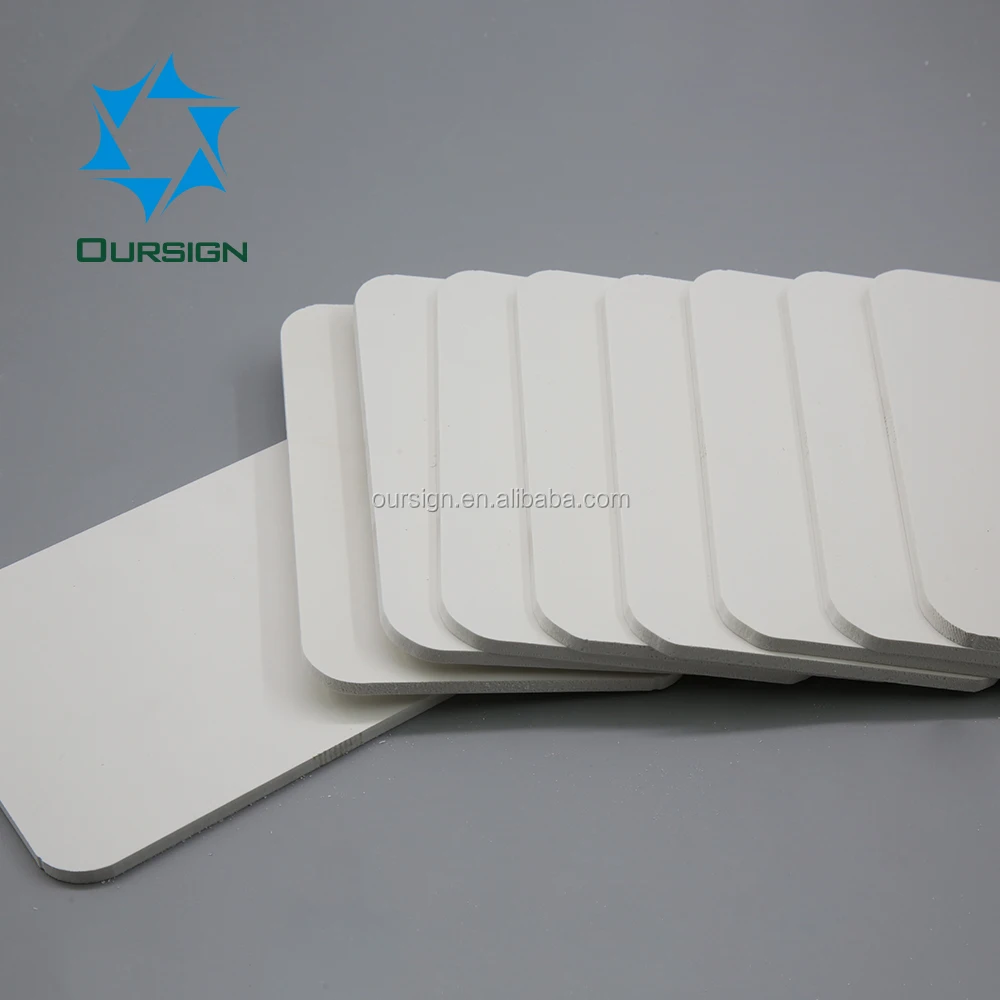 PVC Foam Board 2440 X 1220 X 16mm -- 500kg/m3-White Celuka Extruded